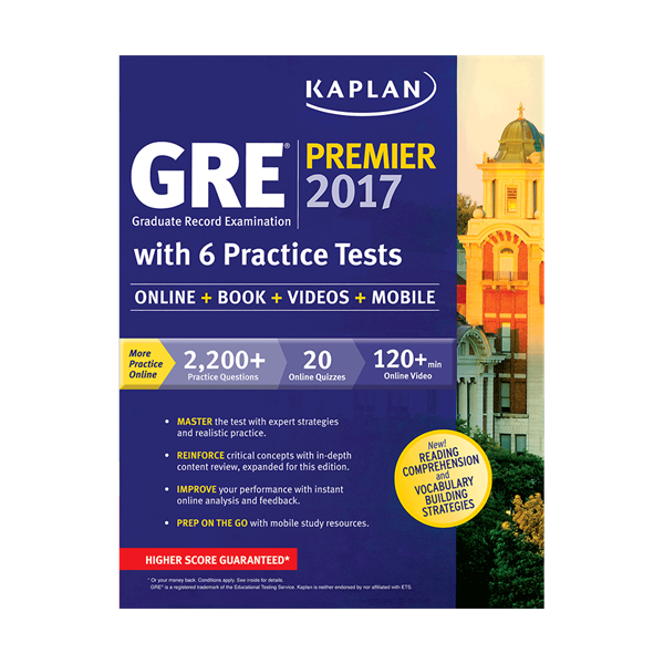 خرید کتاب Kaplan GRE Premier 2017